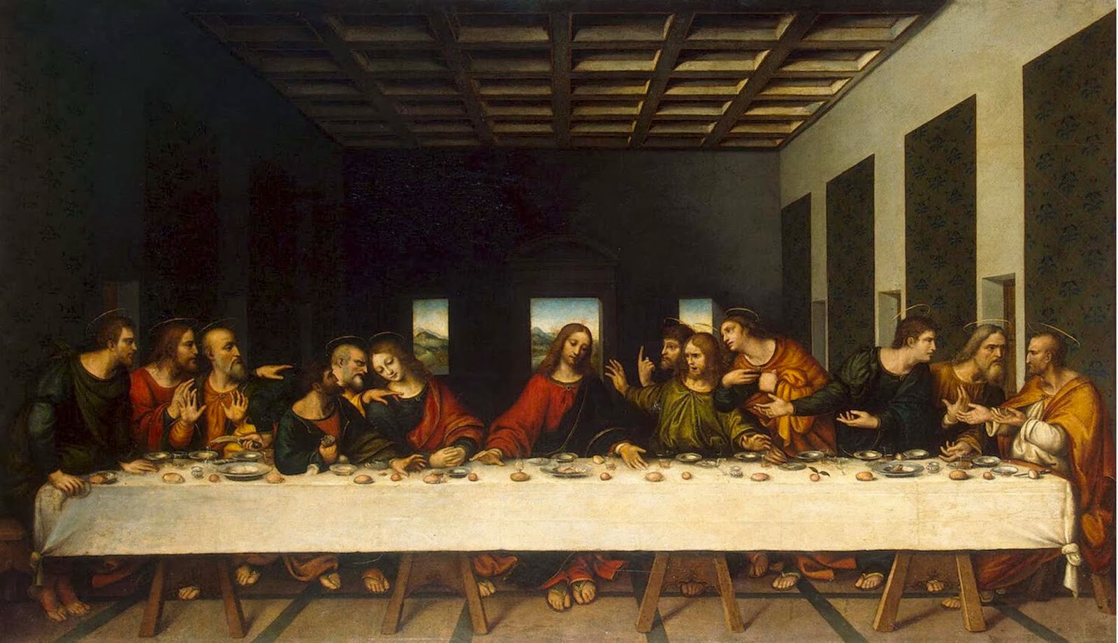 debat art figuration Une copie de « La Dernière Cène » de Léonard de Vinci debat art figuration Une copie de « La Dernière Cène » de Léonard de Vinci