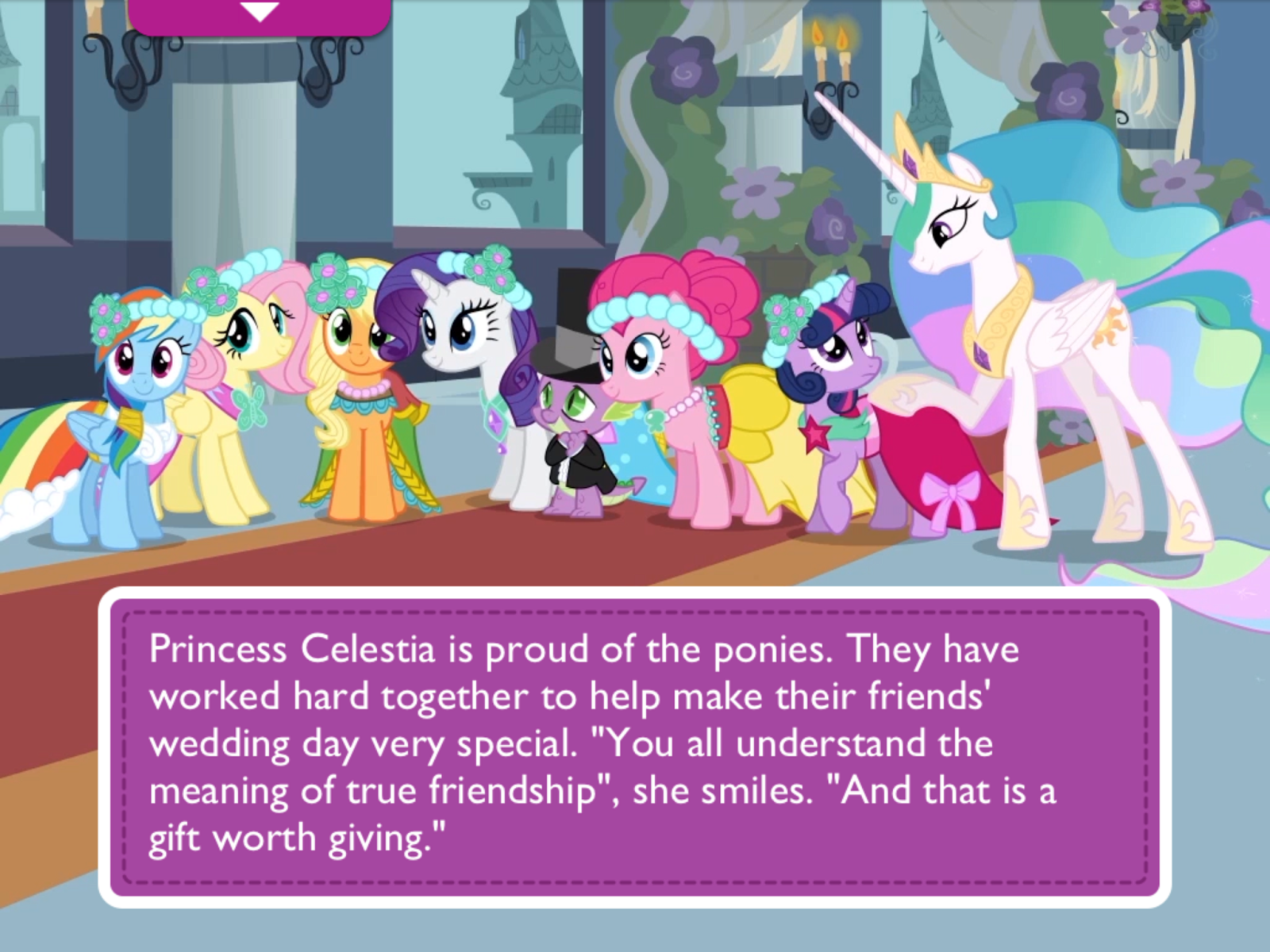 mlp canterlot wedding