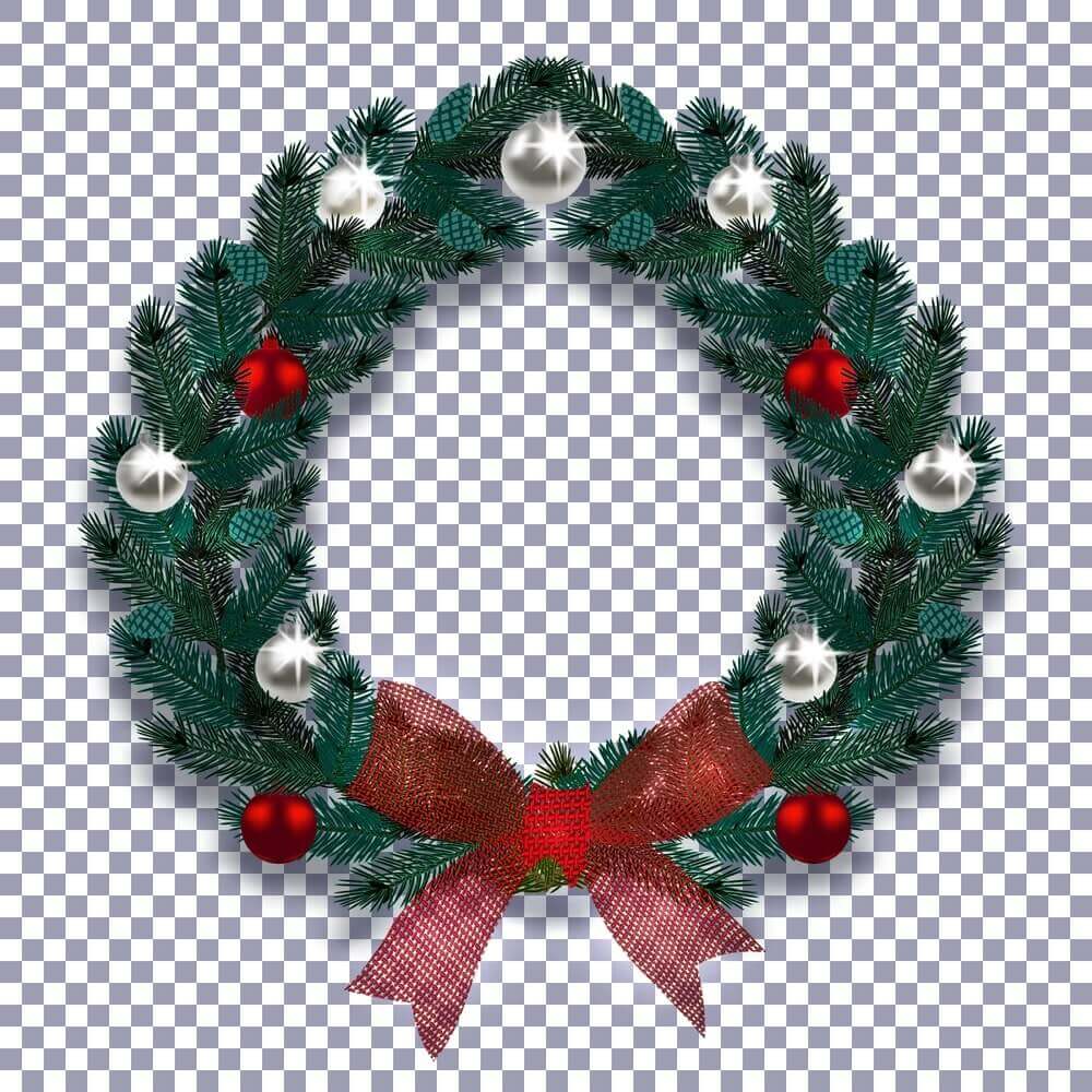 Christmas Wreath Clip Art Images Free Download