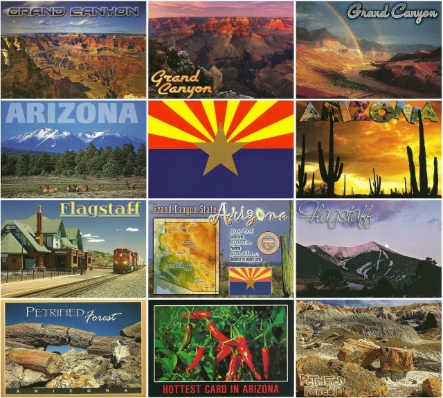 Postcards And Road Trips: More Arizona Postcards