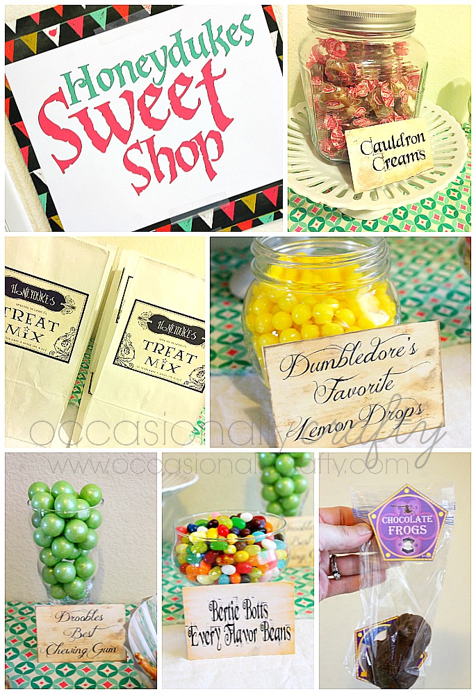 Throw a magical Harry Potter Birthday Party, including game and activity ideas, printables, favors, and more!