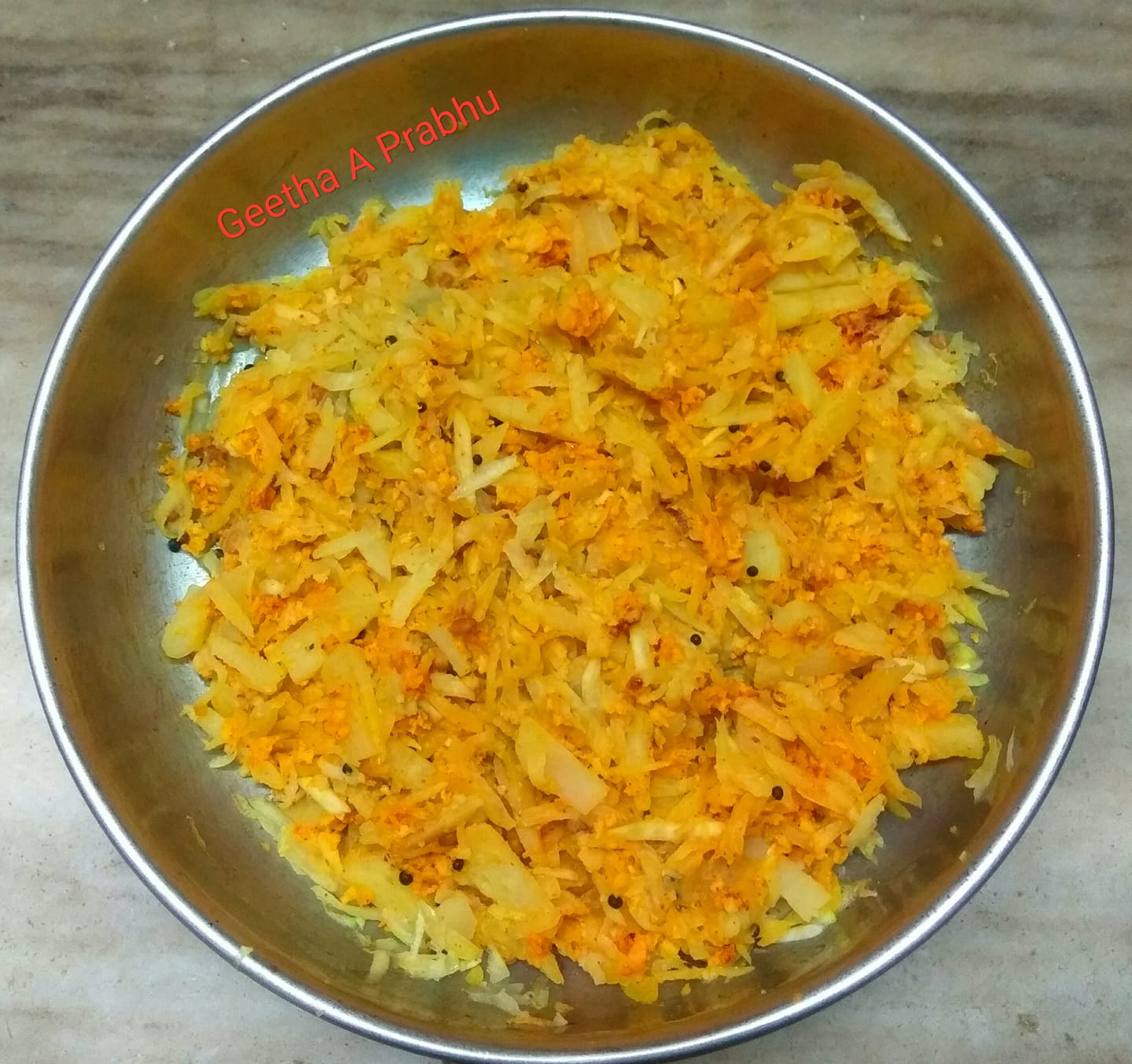 Cooking With Geetha PAPAYA PHAL SUKKE [konkani recipe]