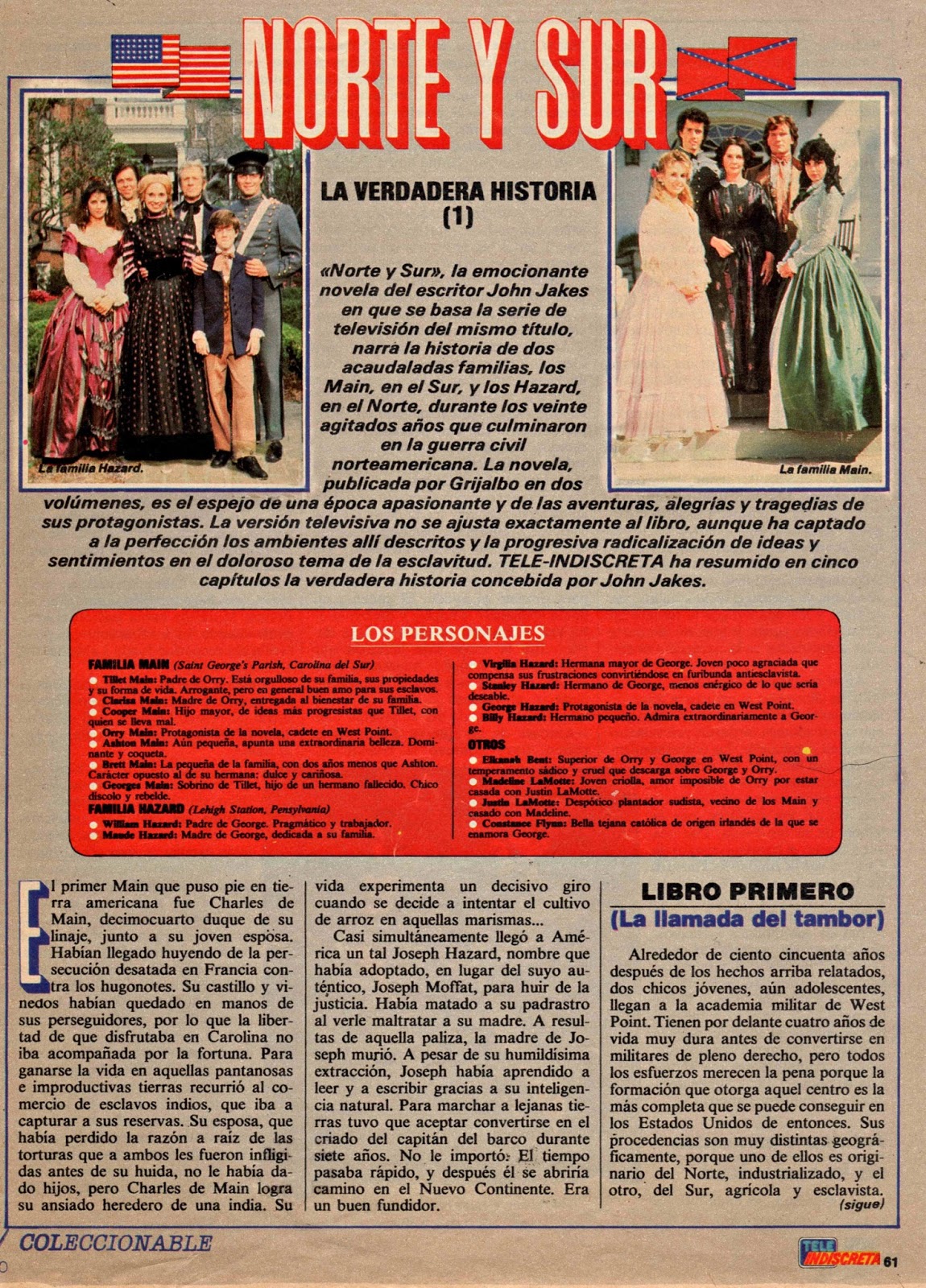 Los Coleccionables de TeleIndiscreta Norte y