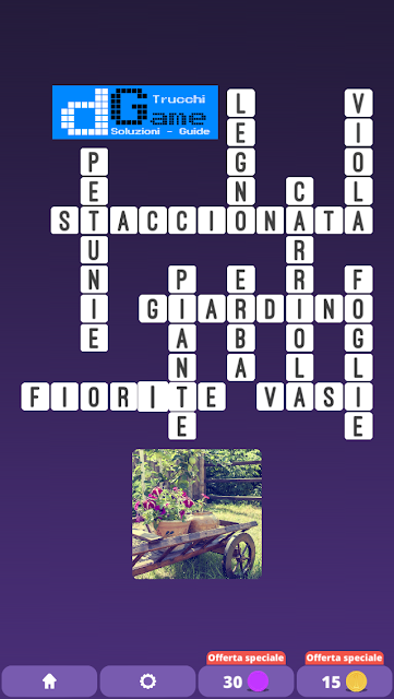 Soluzioni One Clue Crossword livello 23 schemi 5 (Cruciverba illustrato)  | Parole e foto