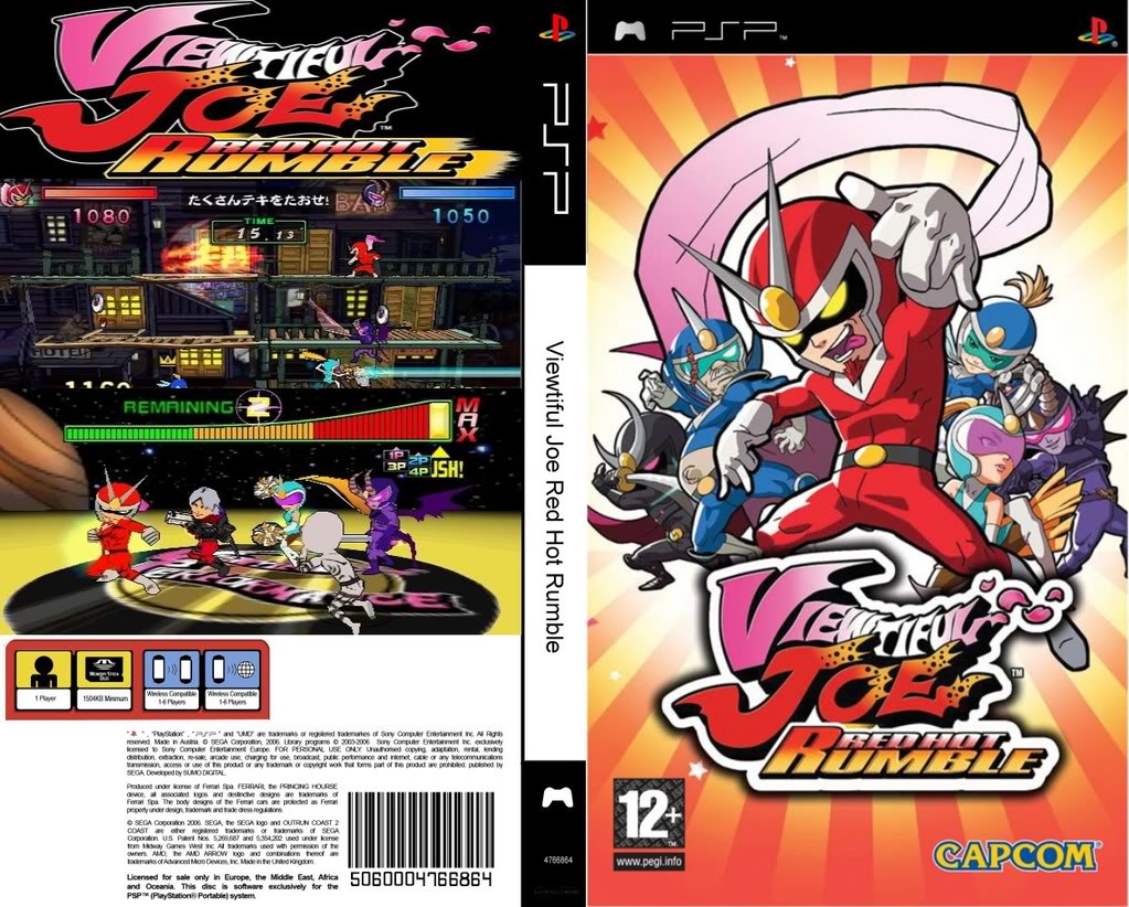 GAMES MR.WHITE VIEWTIFUL JOE RED HOT RUMBLE PSP (MEGA)