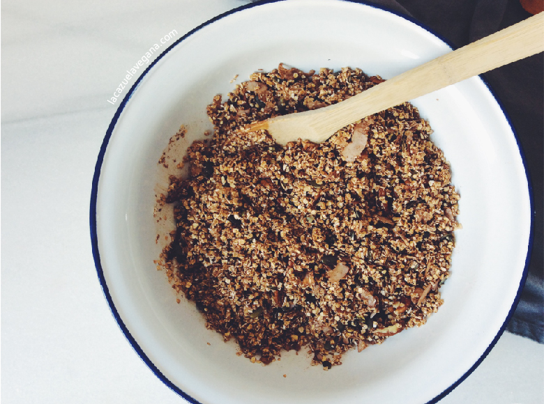 Granola de chocolate casera