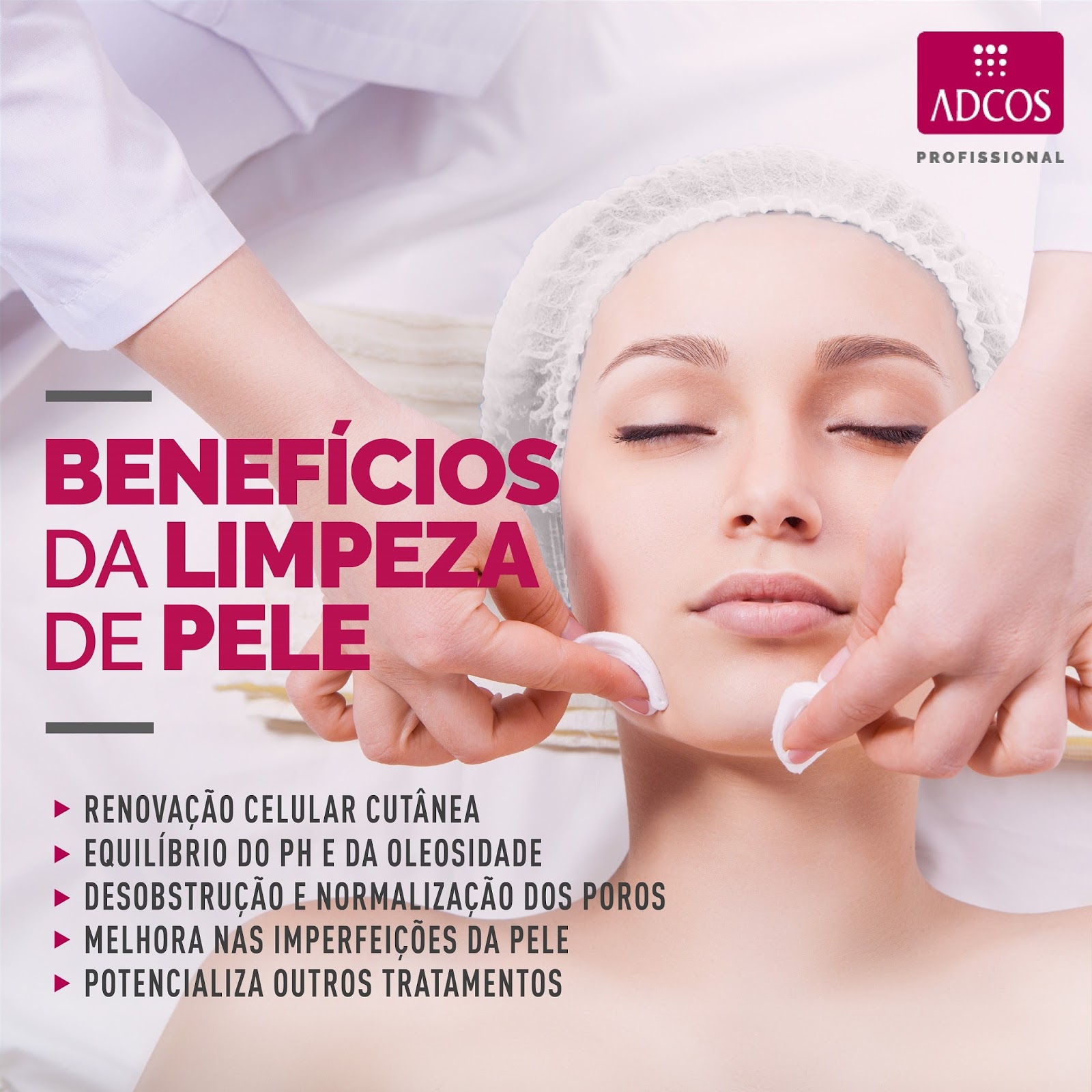 Adcos Santos Cosmética de Tratamento : Entenda o que é a limpeza de