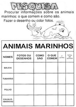 Atividades para o Dia dos Animais 4 de Outubro Atividades para o Dia dos Animais 4 de Outubro