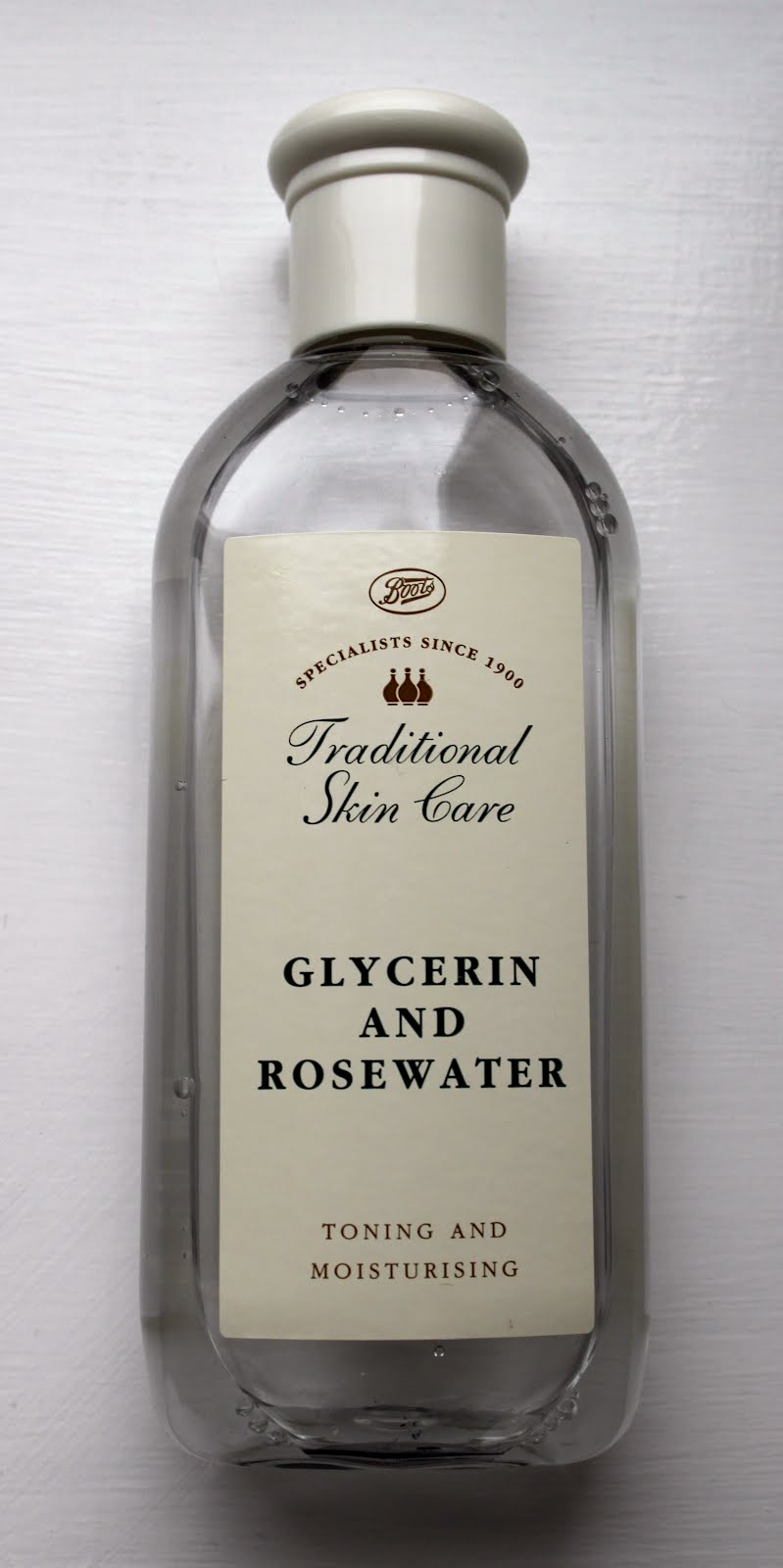 tinycattin Boots' 'Traditional Glycerin and Rosewater'.