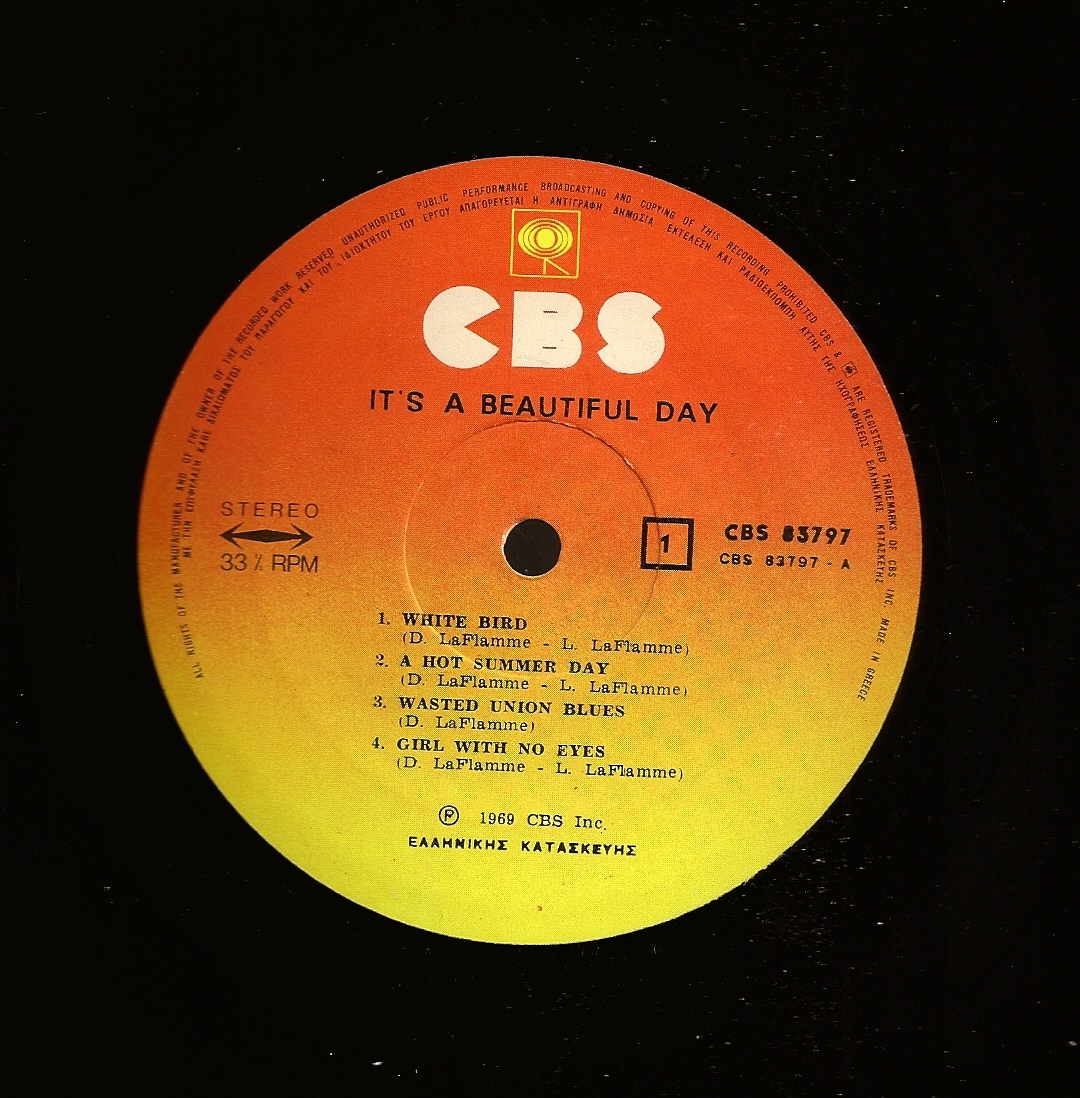 URBAN ASPIRINES It' s A Beautiful Day 1969