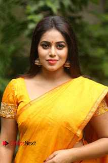 Actress Poorna Pictures in Saree at Avanthika Movie Opening  0015