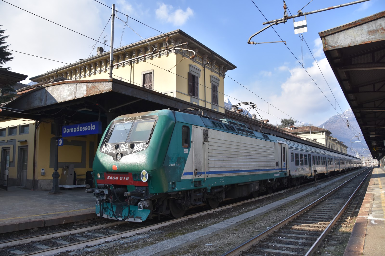 Trains and other things Milan, Domodossola, Brig
