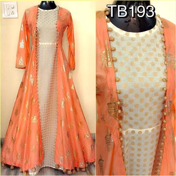 Top Anarkali Salwar Trend For Diwali Top Anarkali Salwar Trend For Diwali long jacket