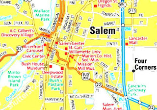 Keizer, Oregon - Keizer Oregon Map