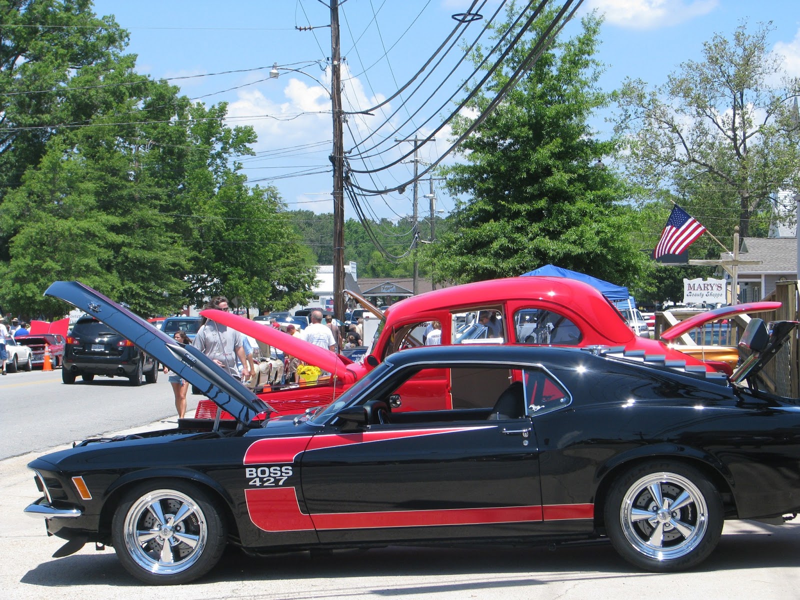 Life in Mathews Car Show