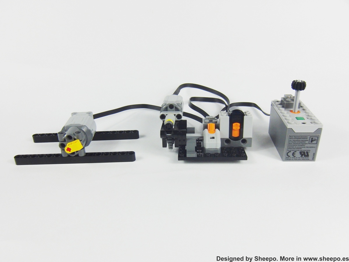technic,car,truck,motor,control,cable,connector Lego Power Functions SWITCH 