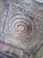 Plafond du temple de Brahma Plafond du temple de Brahma