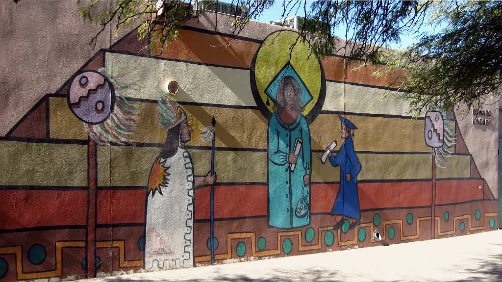 The Tucson Murals Project: Edward Lindsey Center #1
