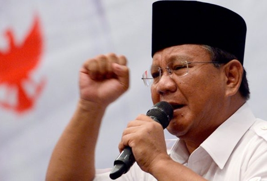 Prabowo: Kali Ini Kita Tidak Lucu dan Goblok, Kita Akan Waspada