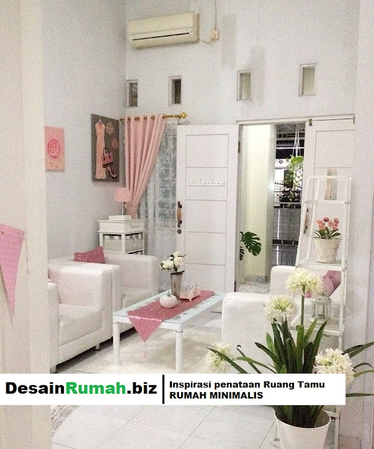 Inspirasi desain ruang tamu DesainRumah.biz - Inspirasi desain tuang tamu pada rumah minimasil agar terkesan ekslusif bagi penghuninya.