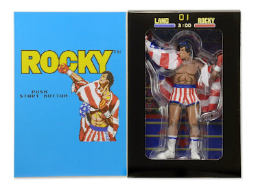 Rocky Balboa Neca Reel Toys Video Game Nes 8-Bit