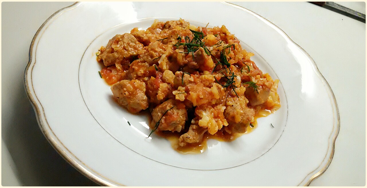 Lillkapsariisist pilaff