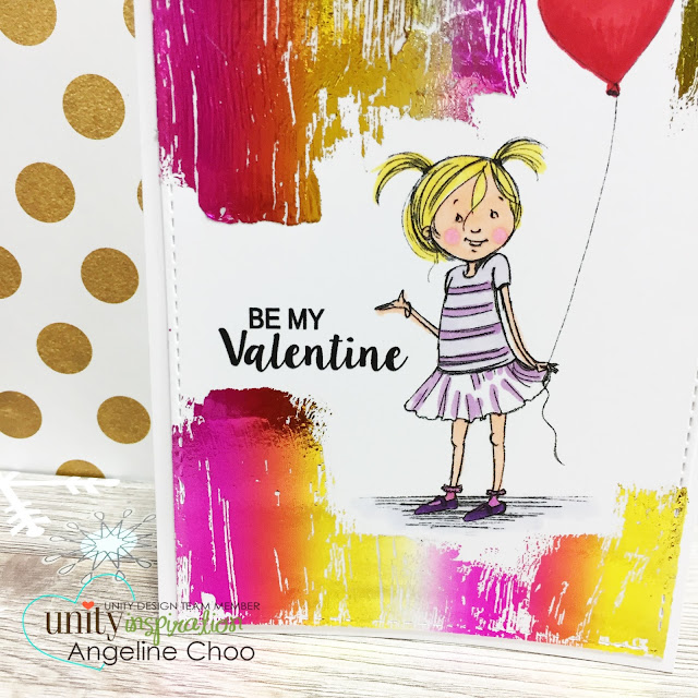 ScrappyScrappy: Valentine Unicorn and Glitter with Unity Stamp #scrappyscrappy #unitystampco #phyllisharris #valentine #thermoweb #decofoil #foil #card #cardmaking #papercraft #craft #handmadecards #quicktipvideo #video #youtube