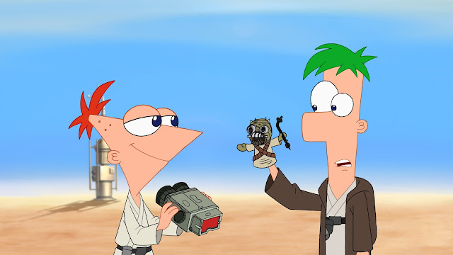 Serie Phineas y Ferb 4 phineas y ferb star wars 5