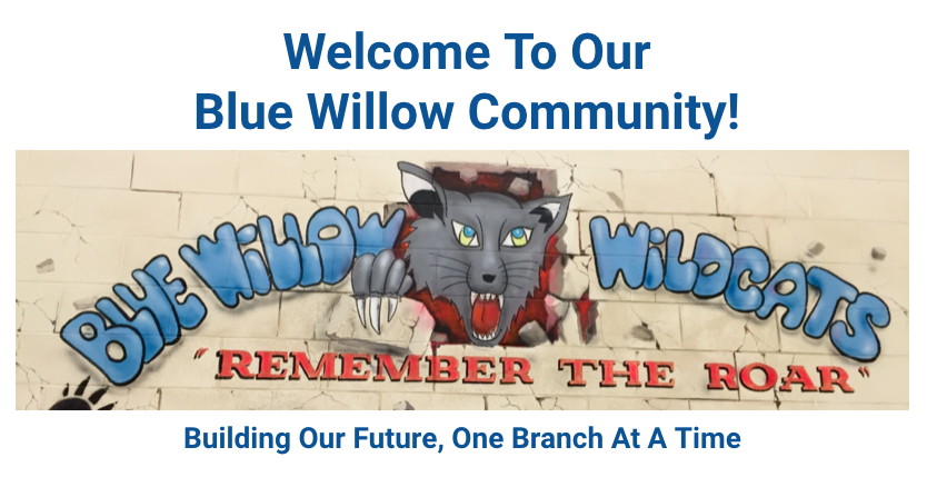 Welcome to BLUE WILLOW Public School!