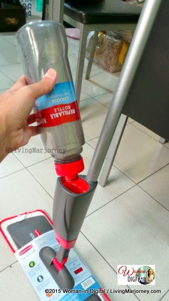 Home Tips: Rubbermaid Reveal Spray Mop Review