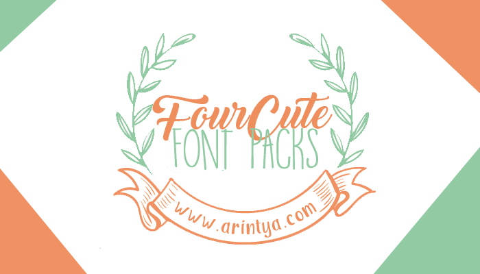 4 Font Packs Lucu yang Bikin Blog Post-mu Lebih Unyu