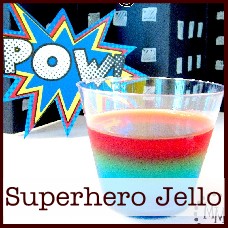 Superhero Jello