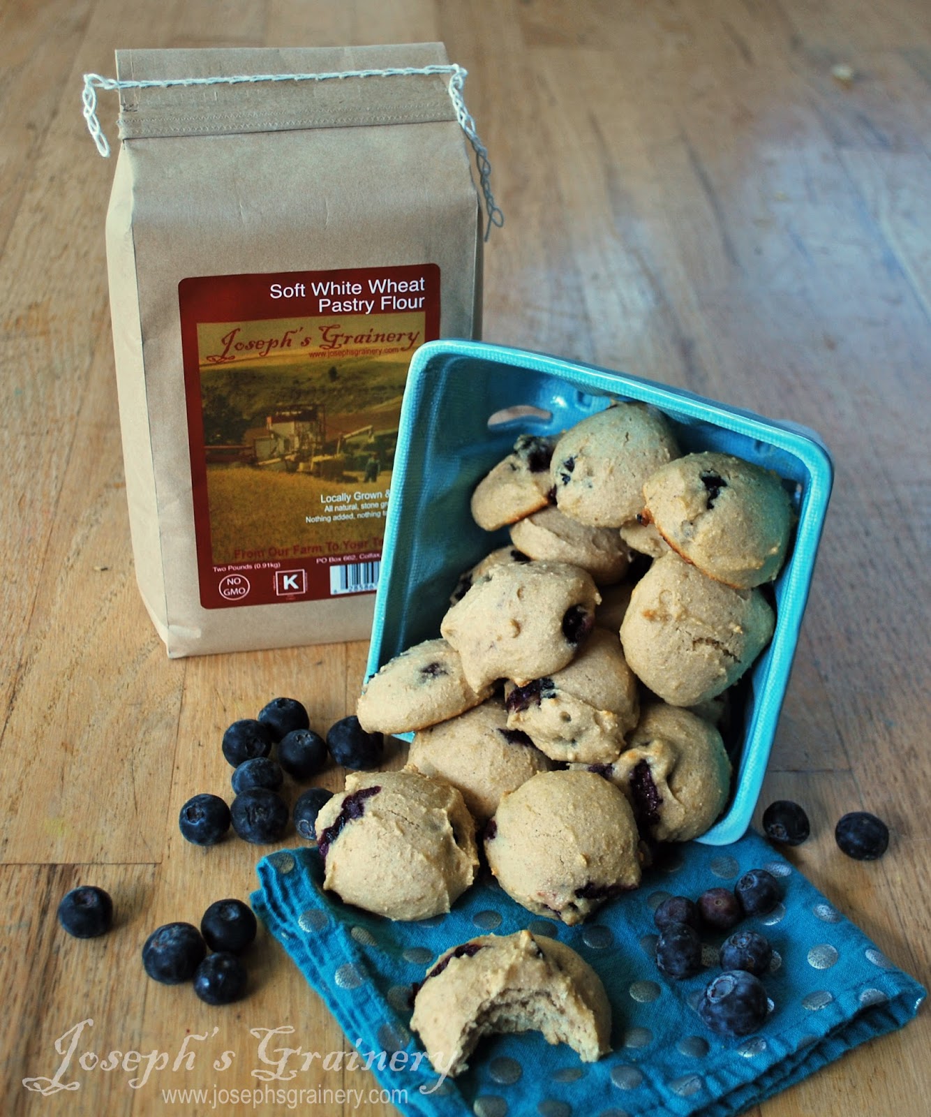 Joseph's Grainery Whole Wheat Blueberry Muffin Cookies