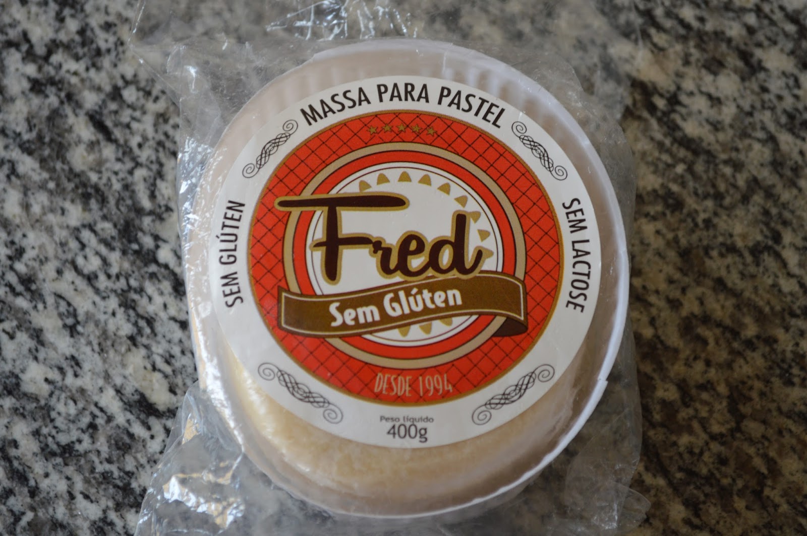 Massa para pastel da Fred sem Glúten
