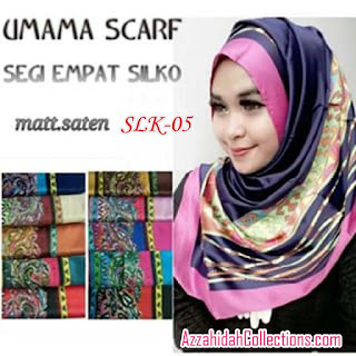 Segi Empat Umama Scarf Silko - AzzahidahCollections.com