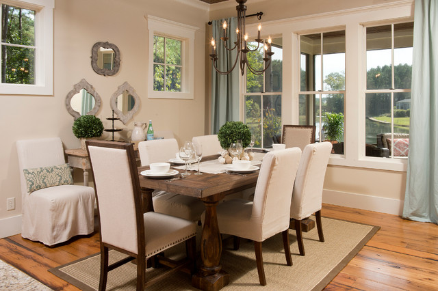 Various Dining Room Tables and Chairs Design for Your House Rustic Dining Room with Classic Dining Room Tables And Chairs in Simple Style on the Brown Carpet