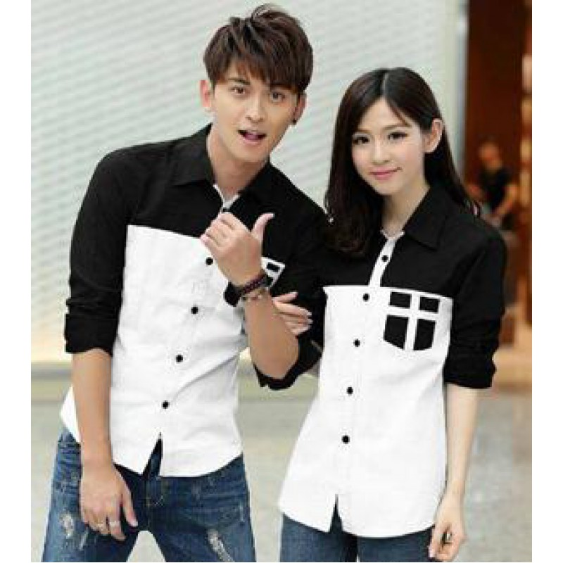 Jual Online Kemeja Couple Avery Putih Murah Jakarta Bahan Katun Terbaru Jual Online Kemeja Couple Avery Putih Murah Jakarta Bahan Katun Terbaru