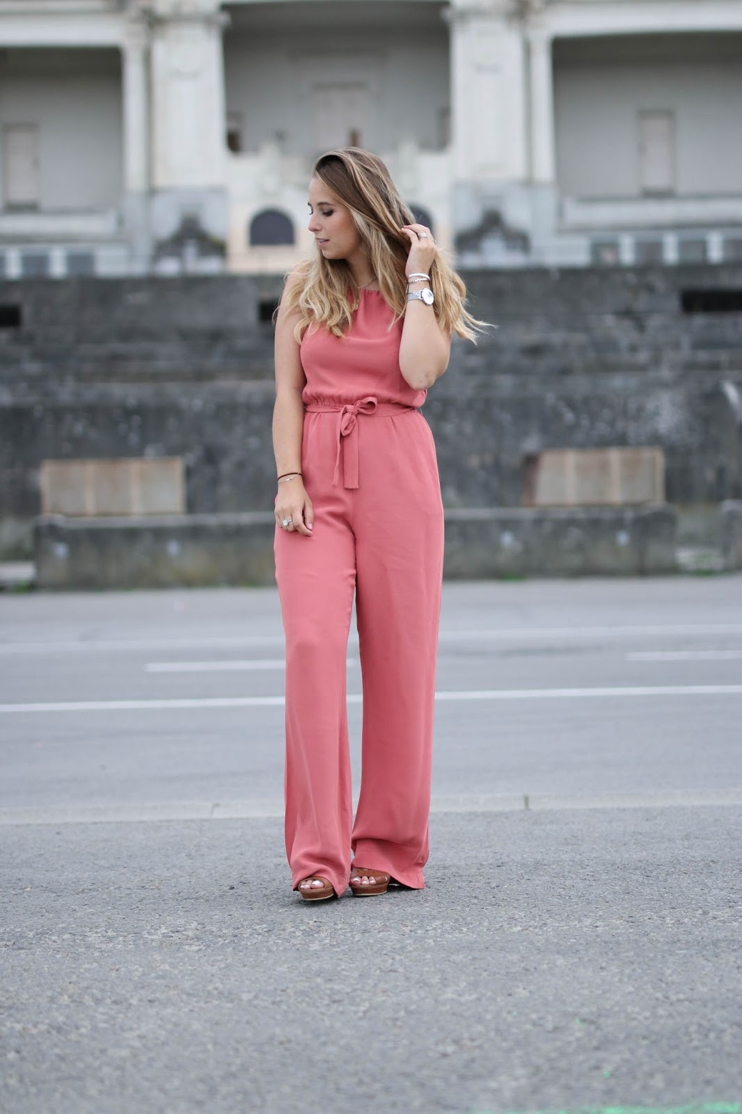 Jumpsuit Massimo Dutti - Raspberrylipstick Jumpsuit Massimo Dutti - Raspberrylipstick