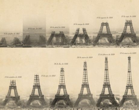 Torre Eiffel, construcción