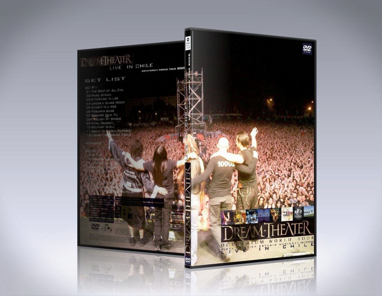 DVD Concert TH Power By Deer 5001: Dream Theater - 06-12-2005 - Santiago