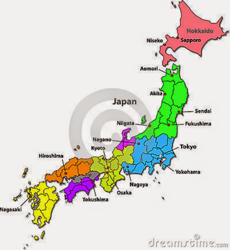 clipart map of japan - photo #6