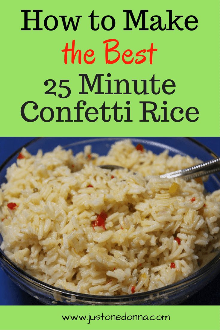 How to Make a Quick and Tasty Confetti Rice Side Dish