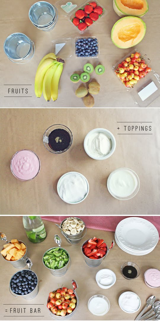 guest post // build your own fruit salad bar. from anna liesemeyer