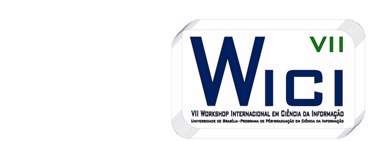 VII WICI - Workshop Internacional em Ciência da Informação - BLOG EM ELABORAÇÂO