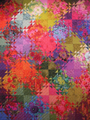 Shimmer quilt by Kitty Sorgen