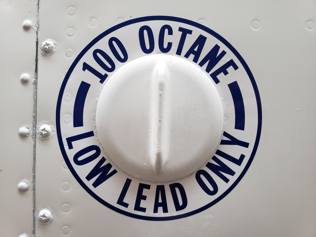 N98297 Cherokee 140B Fuel Tank Placards