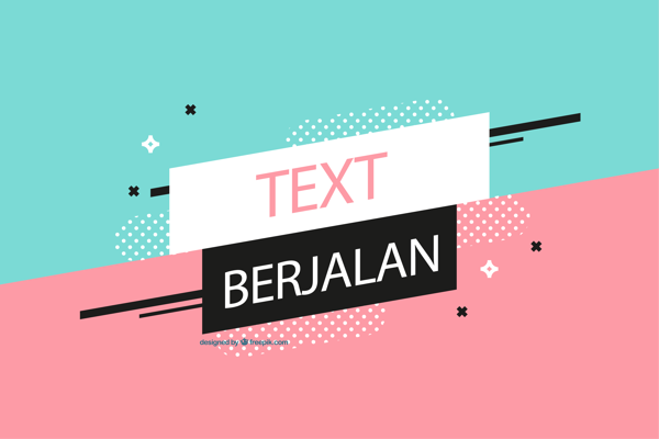 Cara Membuat Tulisan Berjalan Cara Membuat Tulisan Berjalan