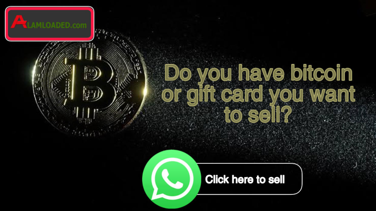 SELL YOUR BITCOIN AND GIFT CARDS