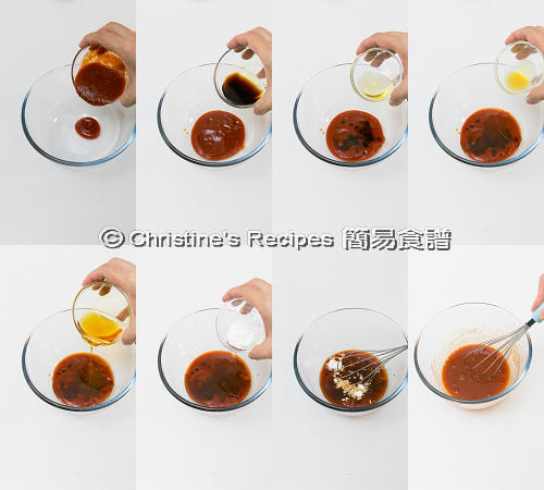 焗蜜汁香辣雞翼製作圖 Baked Honey Sriracha Chicken Wings Procedures01