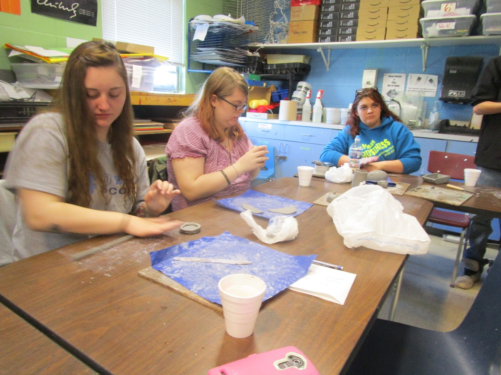 Coloring Outside the Lines Climax Springs High School students working